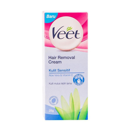 Veet Hair Removal Cream Menghilangkan Bulu Kulit Sensitif