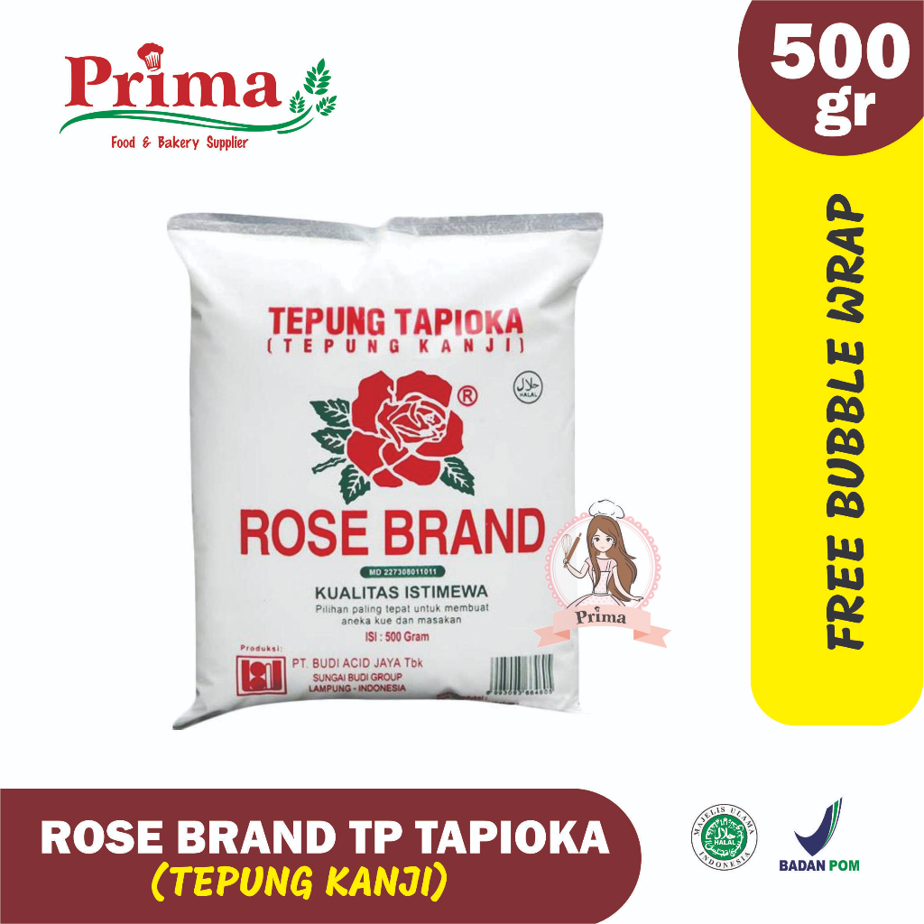 

ROSE BRAND tepung tapioka 500gr