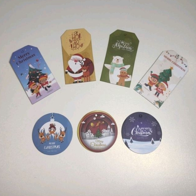 

HANG TAG MERRY CHRISTMAS (1PACK ISI 25)
