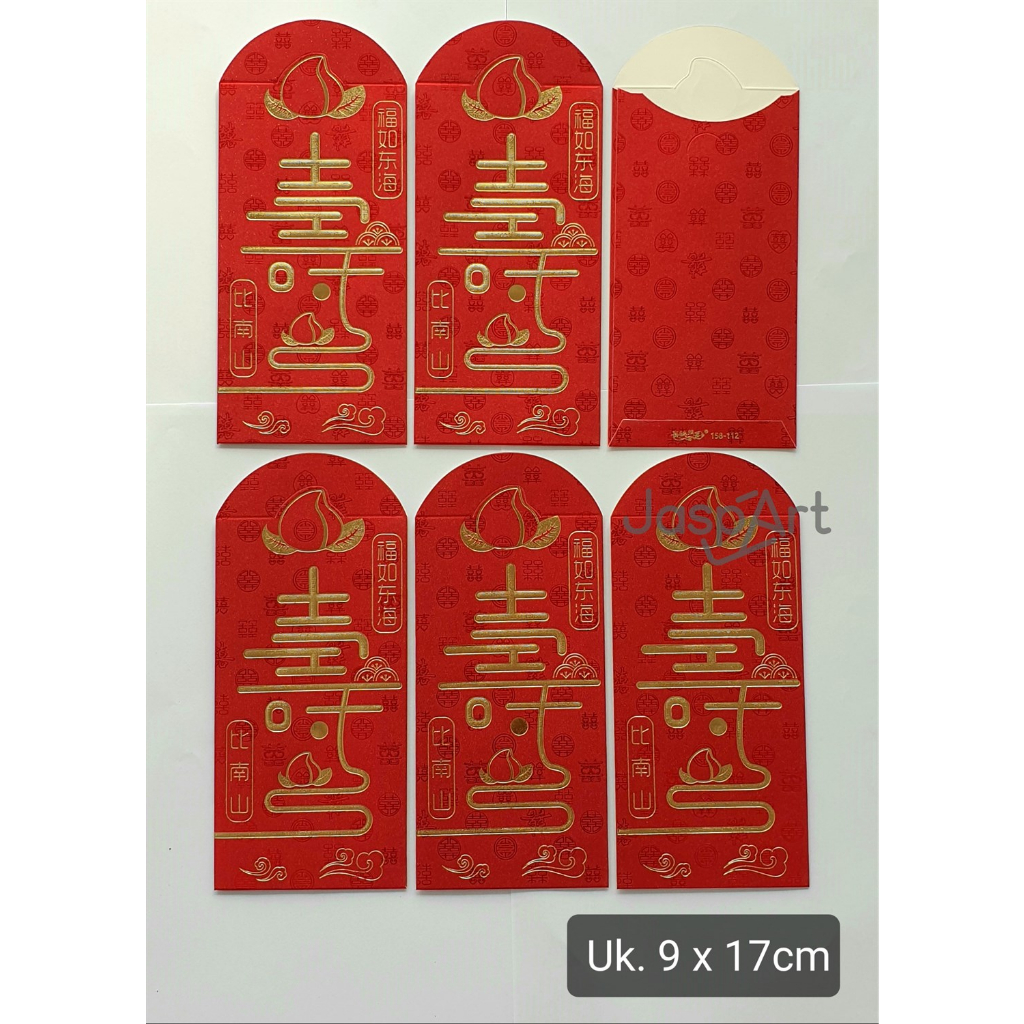 

angpao ulang tahun terbaru /angpao panjang umur /amplop ulang tahun ANGPAO SHOU