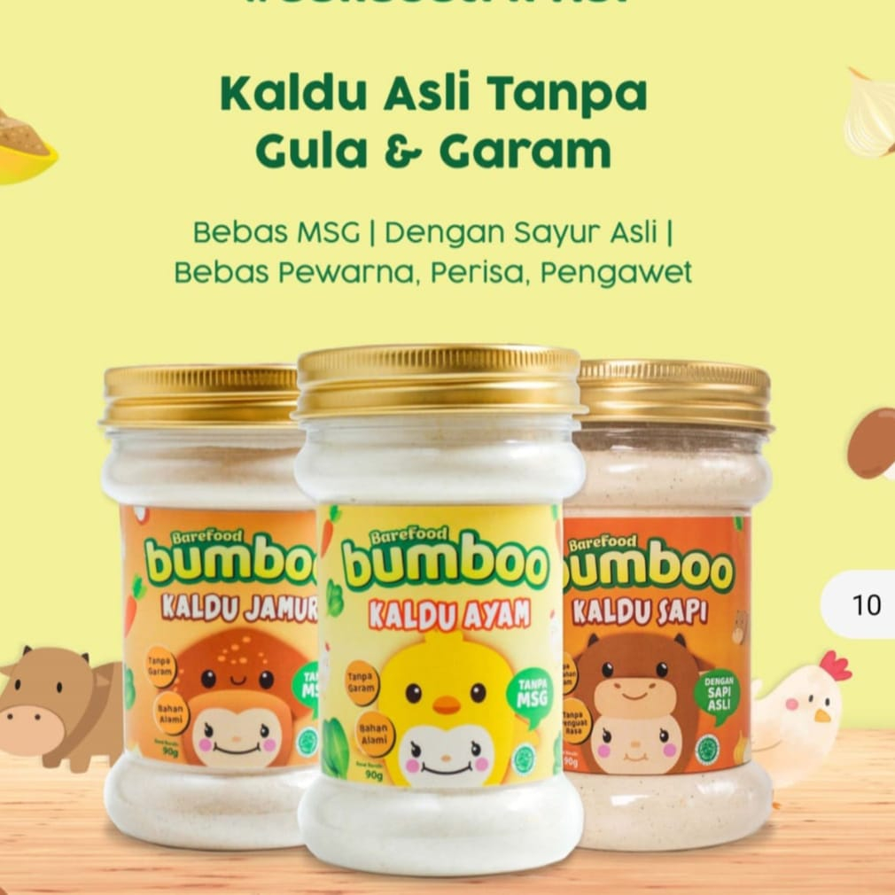 

Bumboo Kaldu MPASI Non MSG / Kaldu Ayam MPASI / Kaldu Sapi MPASI/ kaldu jamur MPASI / BUMBOO ABON SAPI / BUMBOO ABON AYAM NON MSG