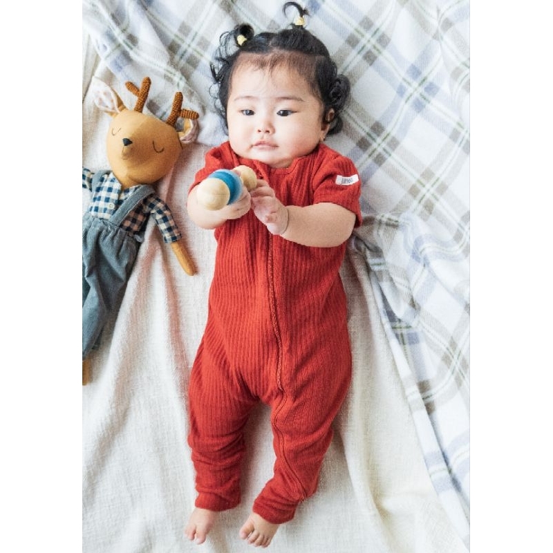 BOHOPANNA - SHORT SLEEPSUIT ZIPPER BOHOPANNA - SLEEPSUIT BAYI - SLEEPSUIT ANAK