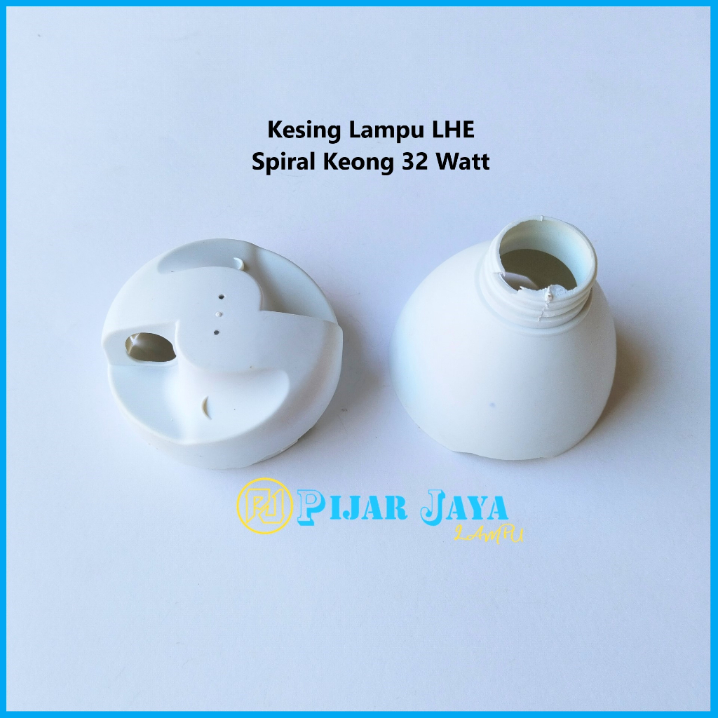 Kesing Casing Lampu LHE Spiral Keong 32 watt Kap Kop Lampu 32w