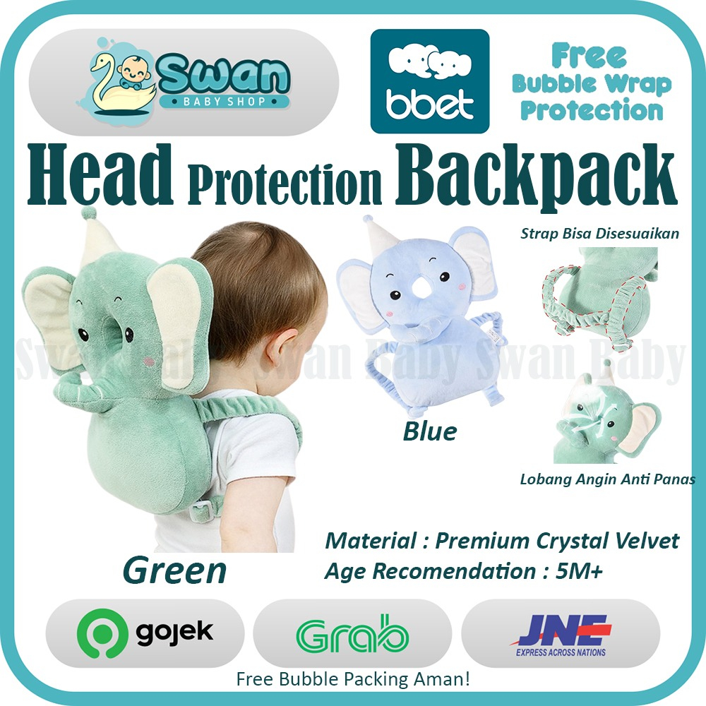 BBET Head Protection Backpack / Bantal Ransel Pelindung Kepala BayI