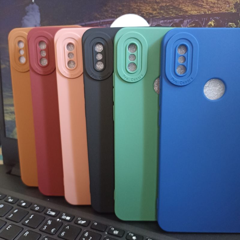 CASE XIAOMI REDMI S2 SOFTCASE SLIKON CASING PRO CAMERA MACARON