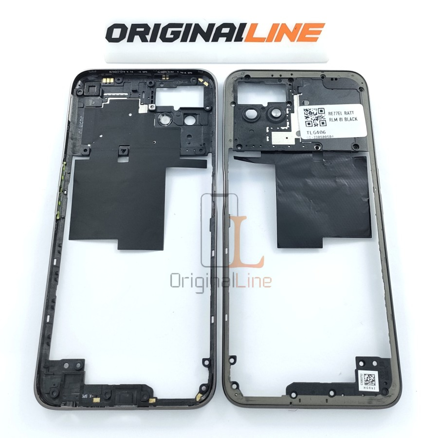 BEZEL REALME 8i / TUTUP MESIN / BEZZEL FRAME LCD