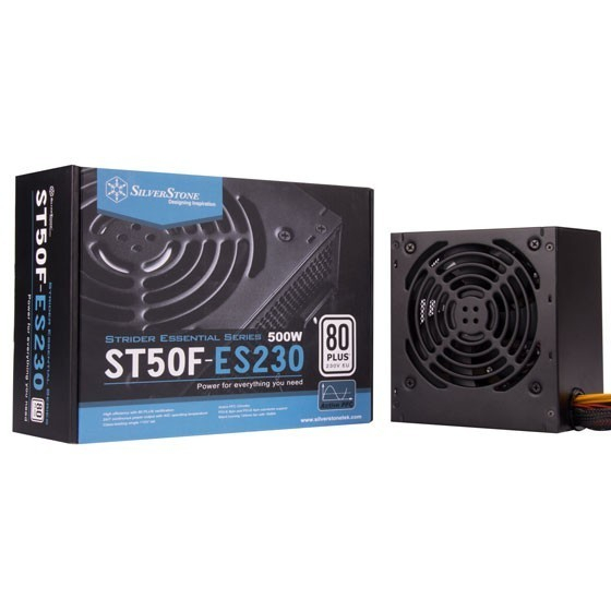 psu powersupply 500watt silverstone 80+ bronze