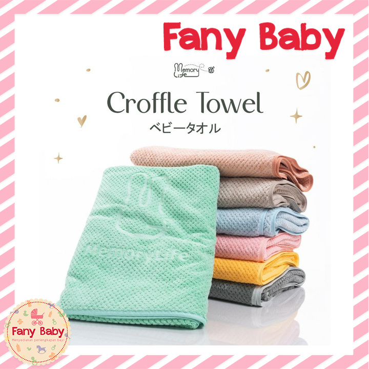 MEMORY LIFE CROFFLE TOWEL 140 X 70CM