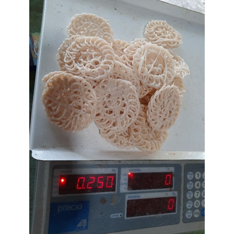 

Krupuk Mawar Mentah / 250gr