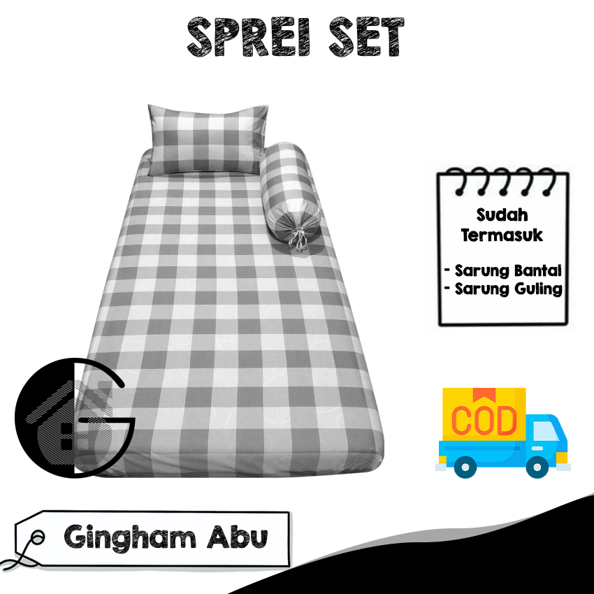 Sprei Homemade 180x200 160x200 120x200 90x200 Karakter