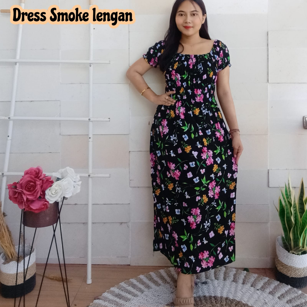 DRESS KERUT LENGAN PANJANG NEW ARRIVAL