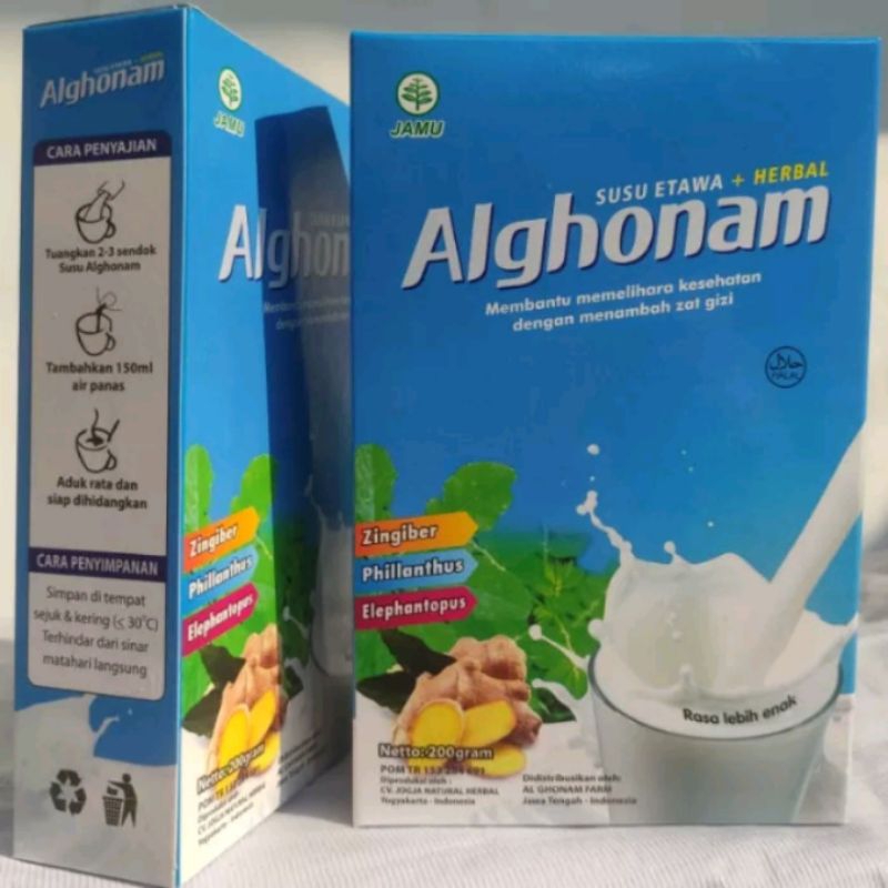 

ALGHONAM Susu Kambing Etawa + Herbal