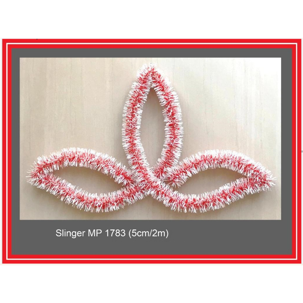 Slinger merah putih 1783 (5cm/2m) / Hiasan 17 agustus / HUT RI