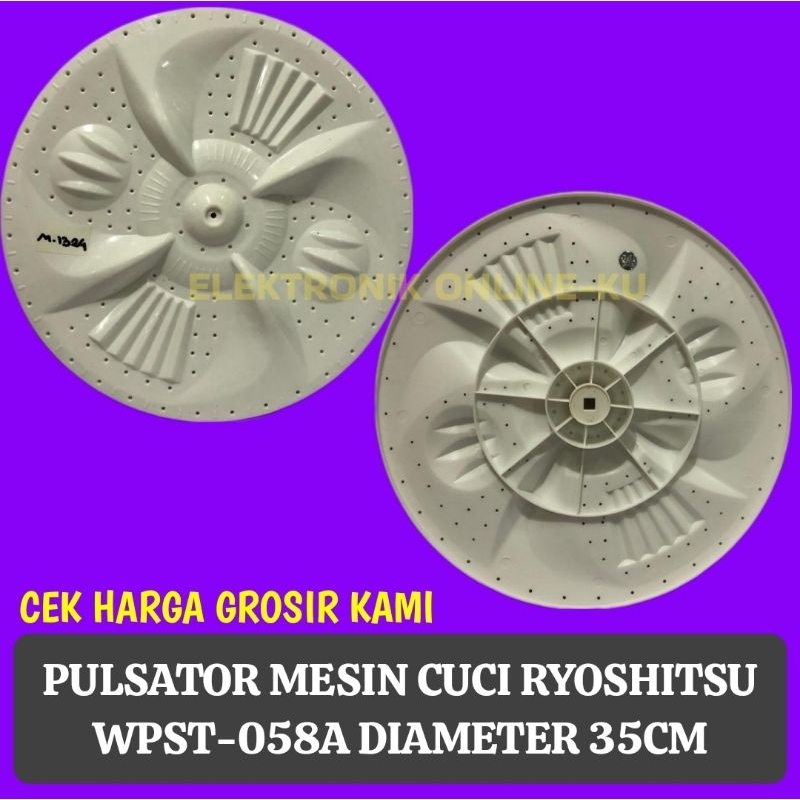 PULSATOR MESIN CUCI RYOSHITSU WPST-058A DIAMETER 35CM