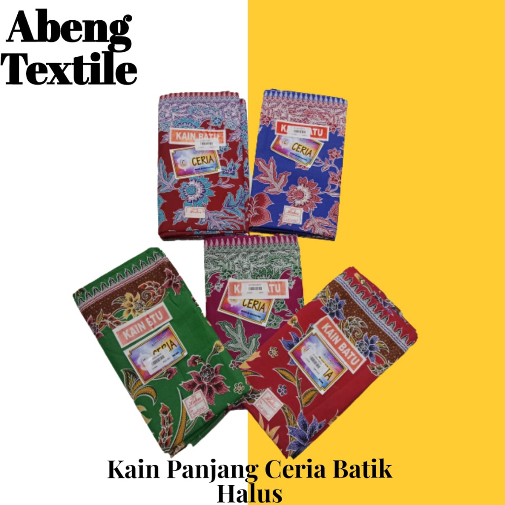 Kain Panjang Ceria Batik Halus