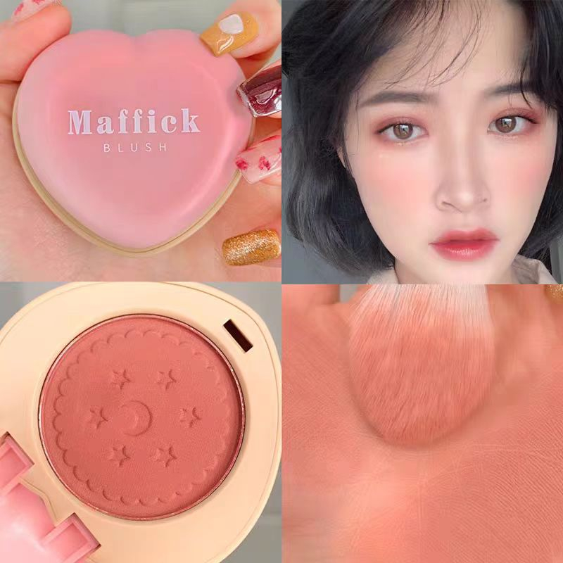 (Hello Girl)D25  Etude House Heart Cookie Blusher Terbaru Gaya Korea Import