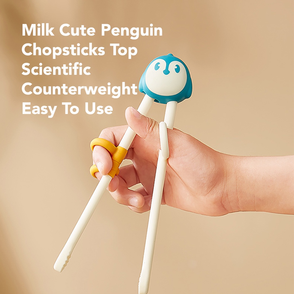 Sakumini Penguin Chopsticks Training Sumpit Belajar Makan Bayi Anak