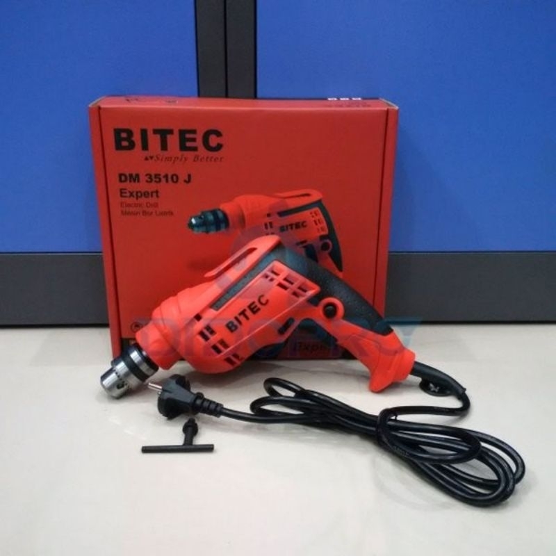 MESIN BOR BESI 10 MM BITEC DM 3510 J / DM3510 RE