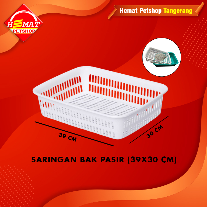 Saringan Bak Pasir kucing Cat Litter Box