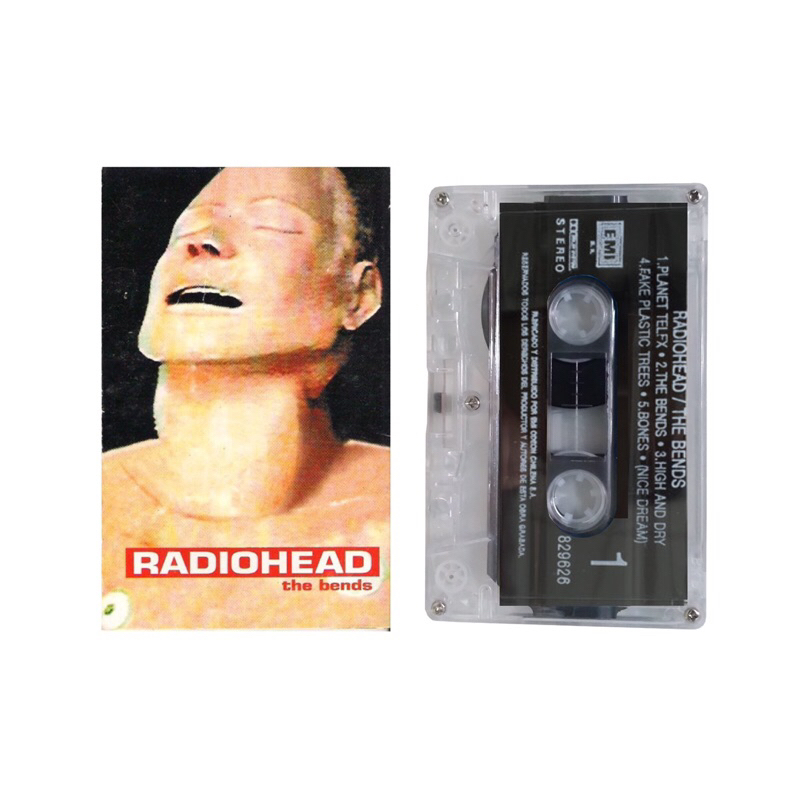 Kaset Pita Radiohead The Bends Album