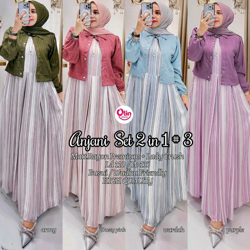 Anjani set 2in1 by olin store