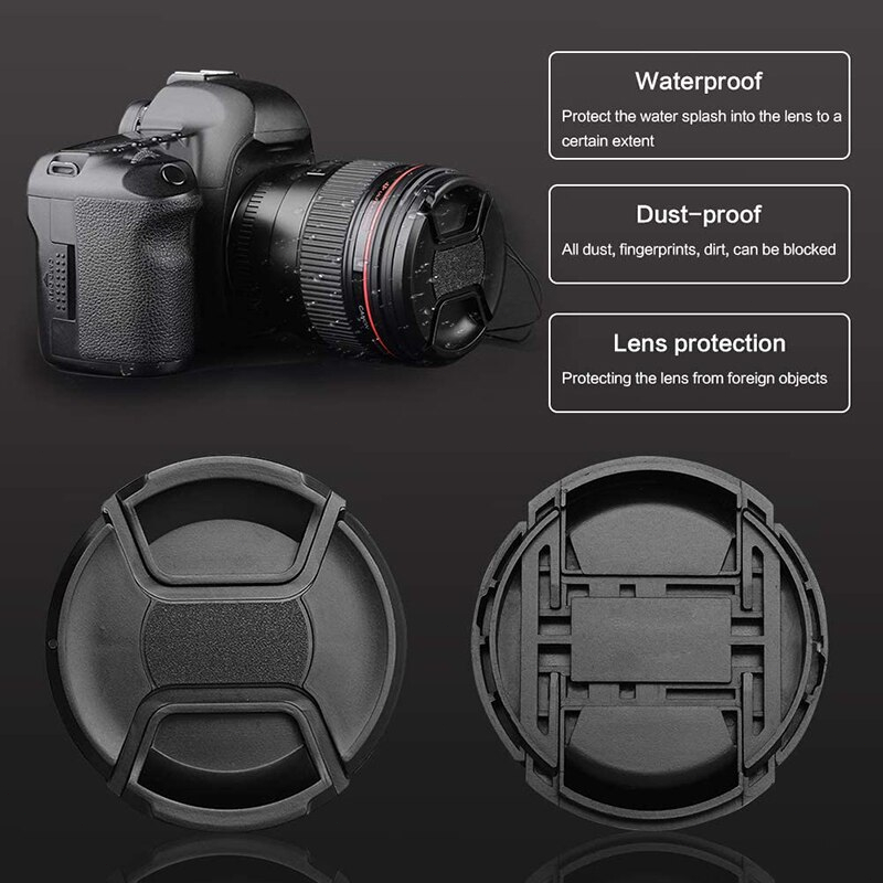 Lenscap Canon 58mm Lens Cap Kamera Tutup Lensa Kamera For Lensa Canon 18-55mm