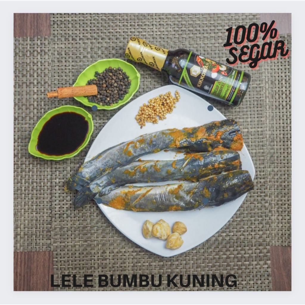 

Ikan Lele Bumbu Kuning Segar 500gr