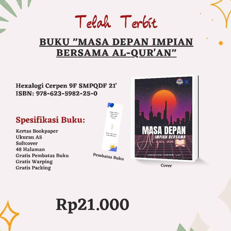 

Buku "Masa Depan Impian Bersama Al-Qur'an