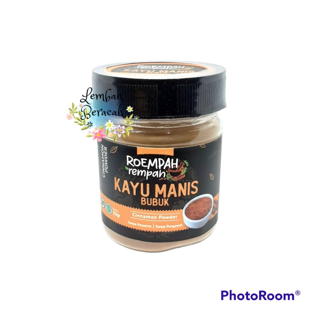 

ROEMPAH REMPAH Kayu Manis Bubuk / Cinnamon Powder 50gr