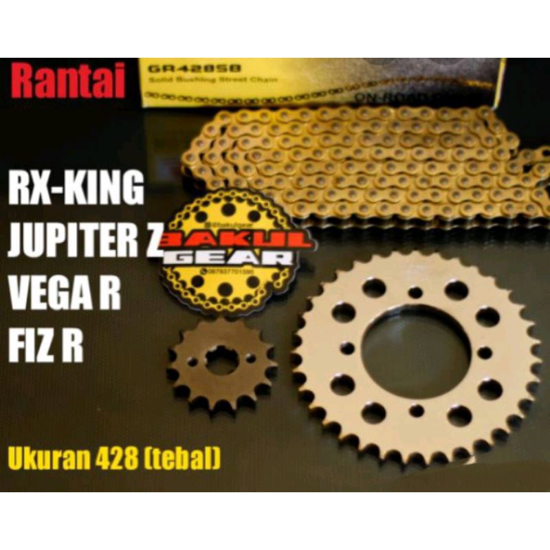 gearset girset SSS rx king, rxz, vega, jupiter