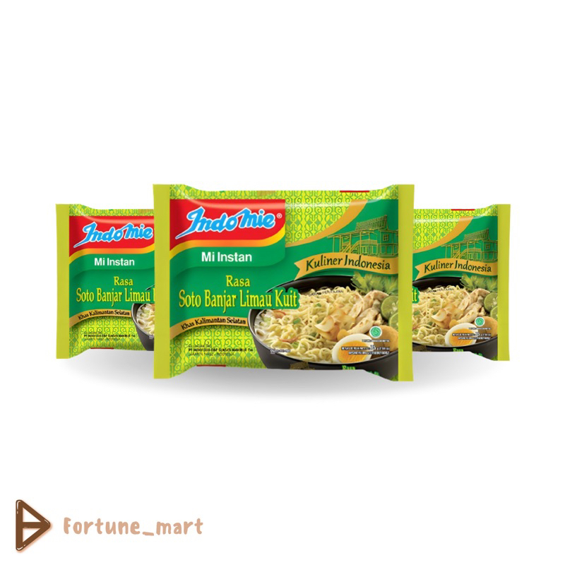 

Indomie Kuah rasa Soto Banjar Limau Kuit khas Kalimantan Selatan