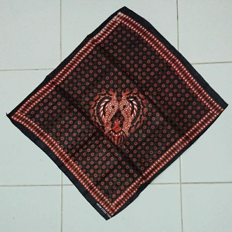 Masker Slayer Segiempat Batik Halus Lembut Adem