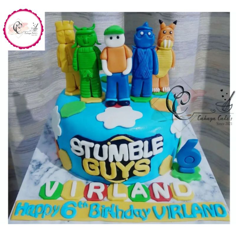 

Character Cake / Kue Ulang Tahun Free Design / Custom Cake