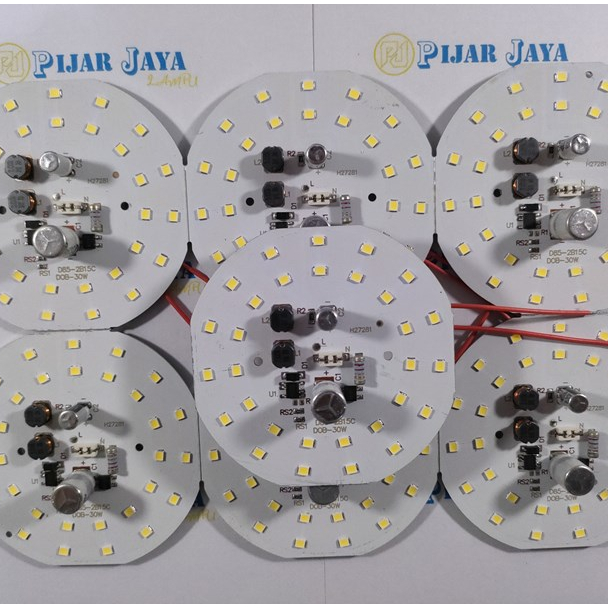 PCB Mata LED AC Bermacam Jenis Watt (ACR) - DOB LED AC Modul Lampu LED 3 5 7 9 12 15 18 20 30 40 50 Watt