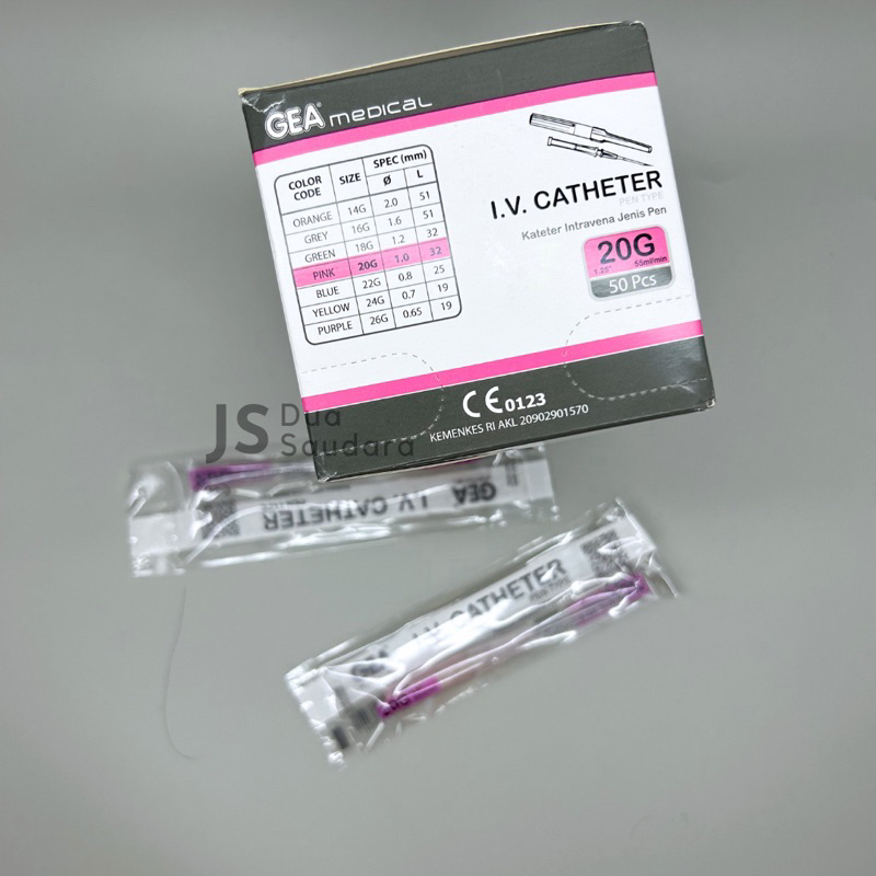 CATHETER GEA / Pen Vena GEA 20G - 55ml/ IV Canula / Cateter / Pen Like