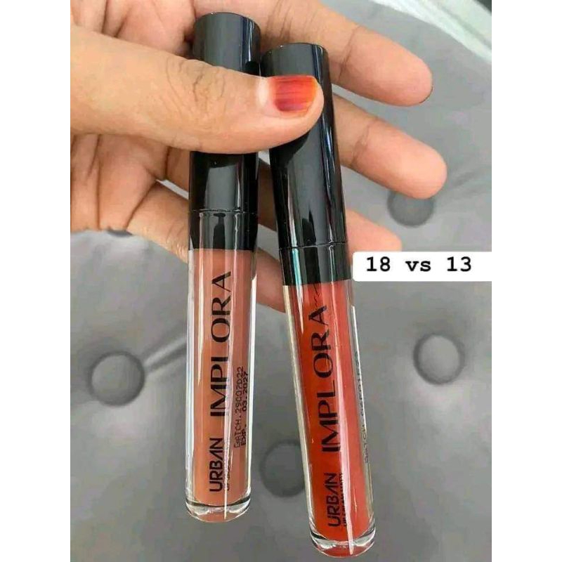 LIPSTIK PAKET OMBRE IMPLORA URBAN MATTE WATERPROOF TAHAN LAMA