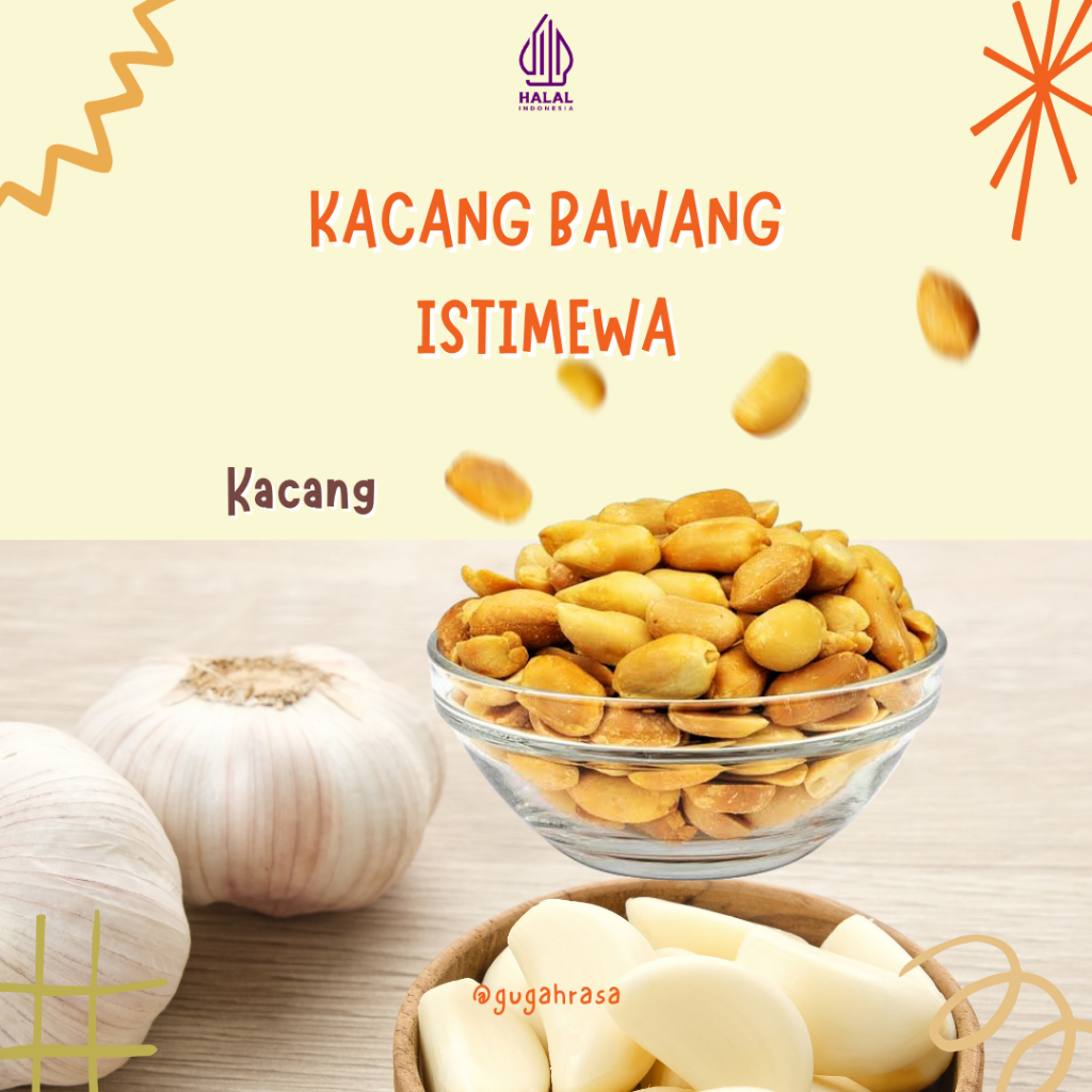 

Cemilan Kacang Goreng Extra Bawang Putih 5Kg .Termurah dijamin rasanya