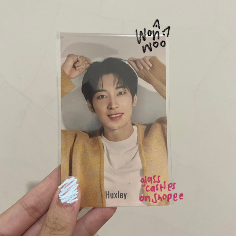 [READY STOCK] WONTENA HUXLEY | Wonwoo Poca Photocard Huxley Sealed