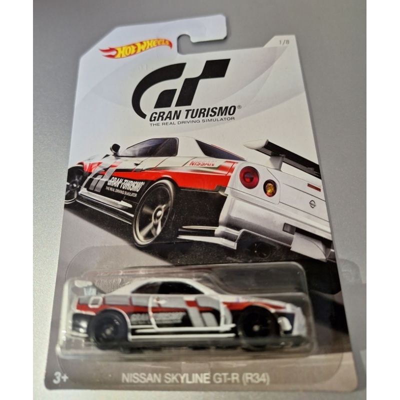 HOTWHEELS NISSAN SKYLINE GT-R R34 GRAND TURISMO