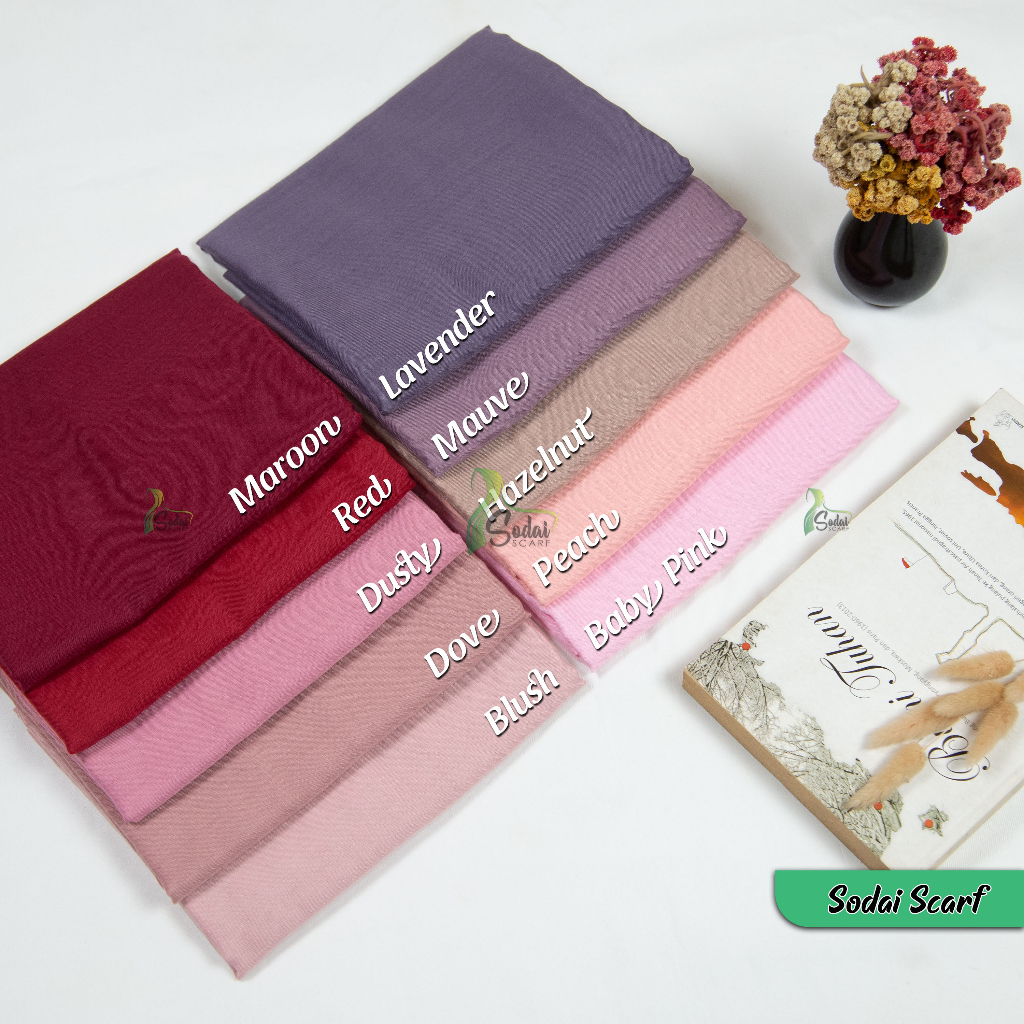 Hijab Segi Empat Paris Voal Jumbo Syar'i Premium 125 x 125 Cm