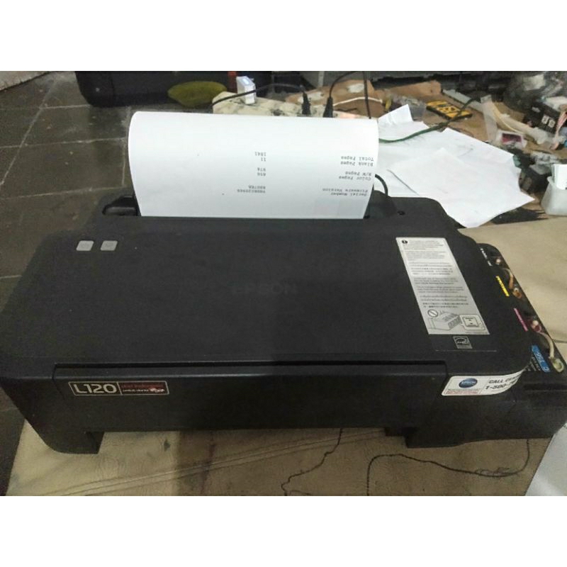 Printer Epson L120 Tanpa Head &amp; Sandaran Kertas