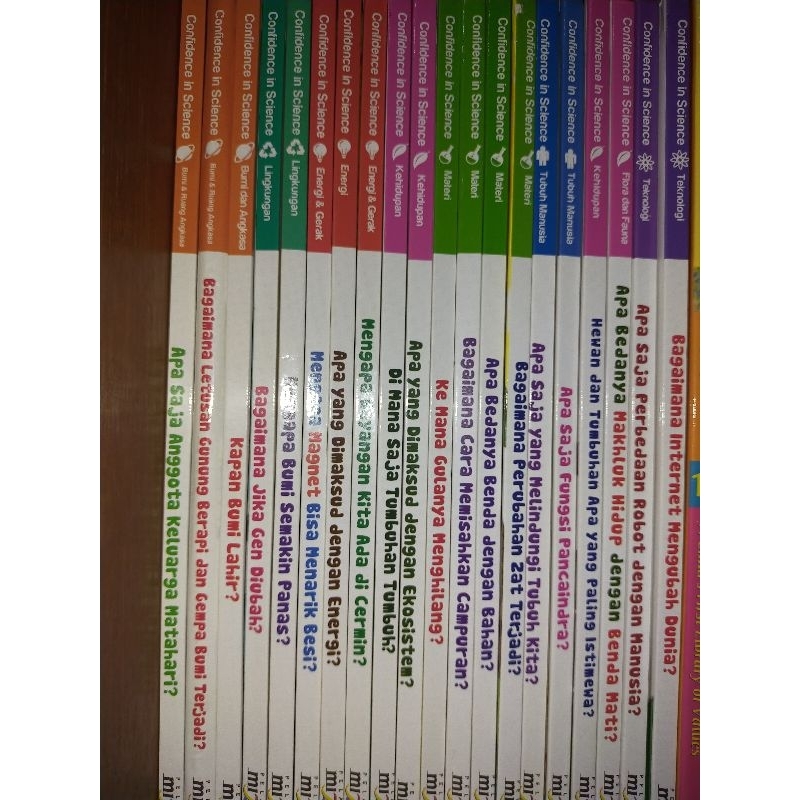 Buku paket Confidence In Science preloved