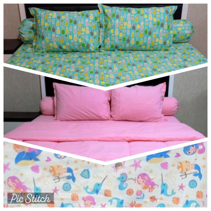 Sprei Katun Lokal Merk Osaka Bedding