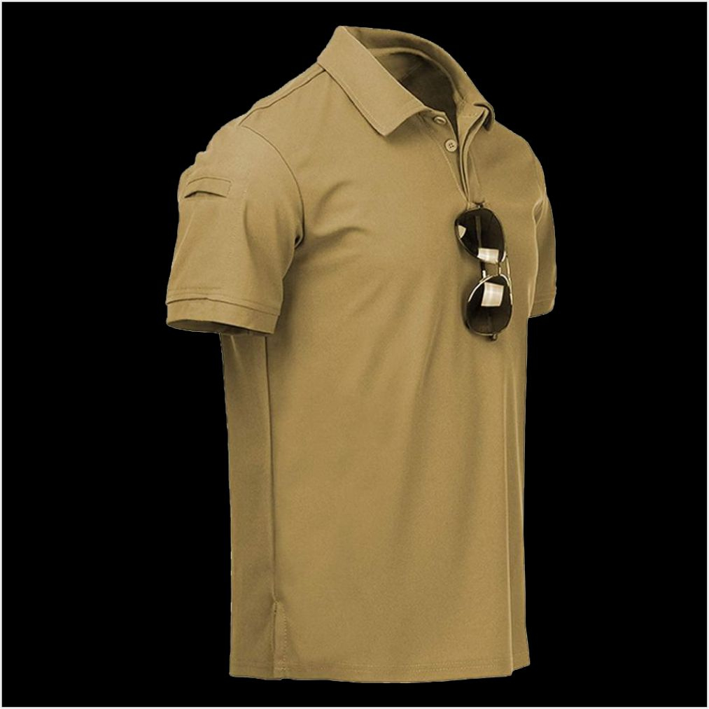 KAOS POLO SHIRT TACTICAL KAOS Lapangan Lengan Pendek