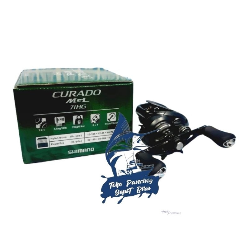 Reel Bait Casting SHIMANO CURADO MGL 71HG LEFT HANDLE