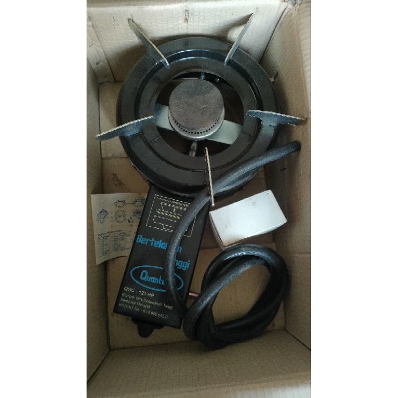 Kompor Gas Bertekanan Tinggi merk Quantum QGC-121HP