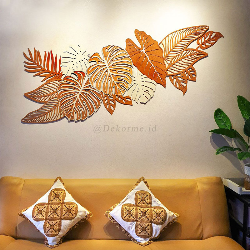 (BERGARANSI) Pajangan Dinding Kayu / Dekorasi Dinding Ruang Tamu / Hiasan Dinding Kamar Aesthetic