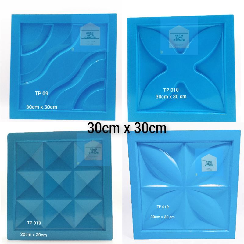 Cetakan panel dinding 3d/cetakan wallpanel 3d/30cm