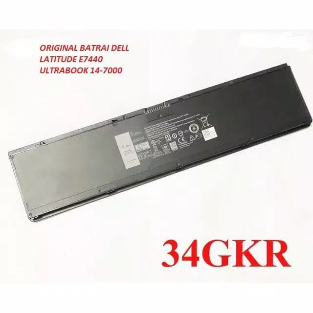 Baterai Original Dell Latitude E7420 E7440 E7450 14-7000 34GKR