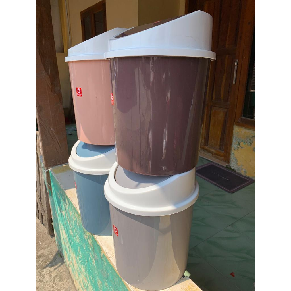 Tempat sampah sunlife viro dustbin 8 Liter / tempat sampah kamar / tempat sampah kamar mandi